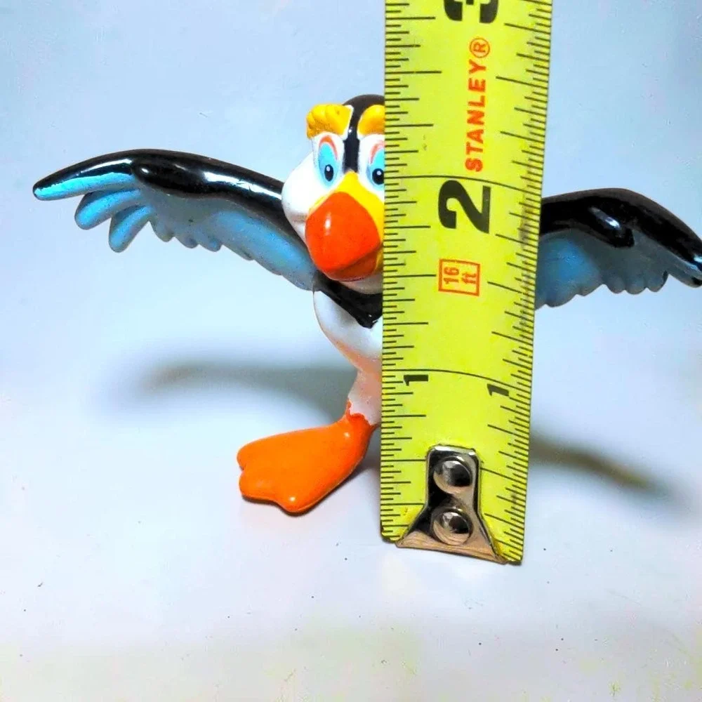 VTG 1994 The Swan Princess Puffin PVC Figure IVCO Bird Toy Movie Collectible